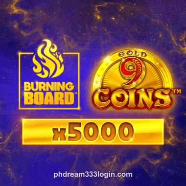 9 Coins Gold Burning Board slot game